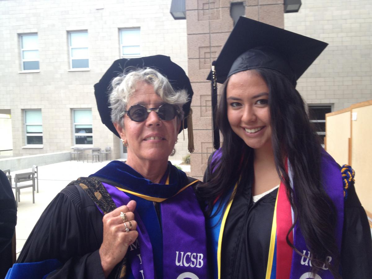 Jessica Moore with Professor Leila J. Rupp